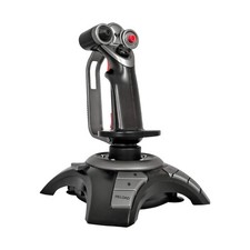 Joystick per PC/computer Controller per Giochi di Simulazione Volo USB Nero 4278
