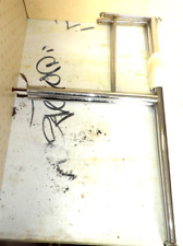 Coppia SUPPORTI CROMATI (Originali) x  Credenze anni '50/'60-Reggi Schiene/Pens.