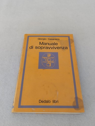 Manuale sopravvivenza - manuale,