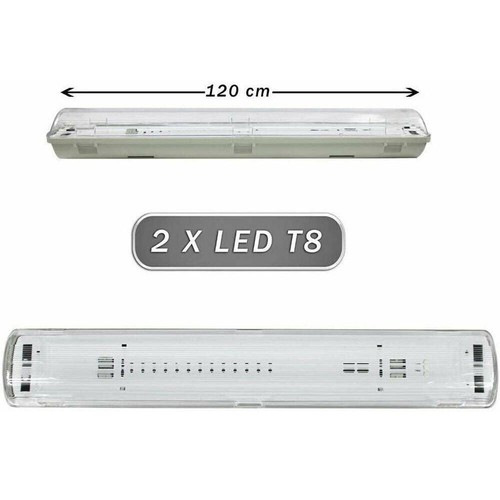 Plafoniera stagna neon led - 2,