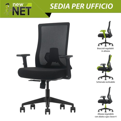 Poltrona presidenziale nera