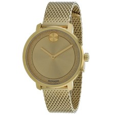 Orologio donna Movado quadrante oro audace - 3600580