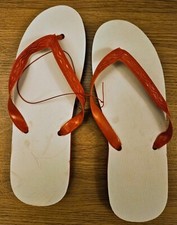 Infradito rosso vintage -