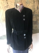 giacca  donna in velluto 1930  vintage