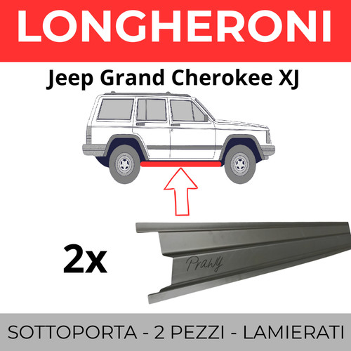 Longheroni sottoporta jeep - longheroni,