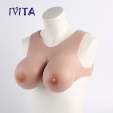 Coppa C completa silicone silicone forme seno crossdresser mezzo corpo tette