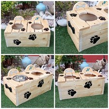 porta ciotole per cani diametro 16cm 20cm