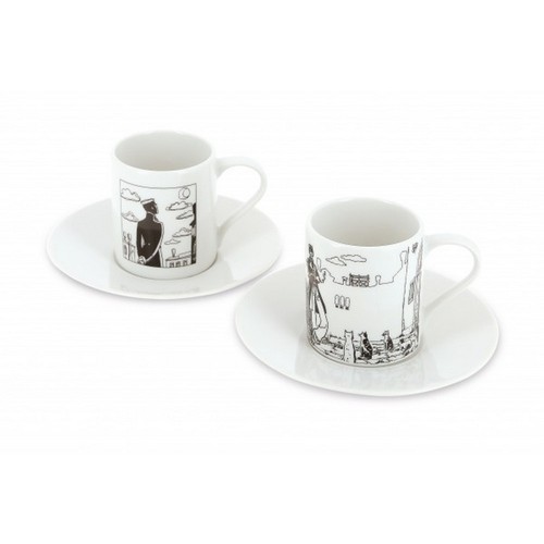 Set deux tasses café et - à,