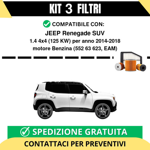 Kit filtri risparmio - kit, per