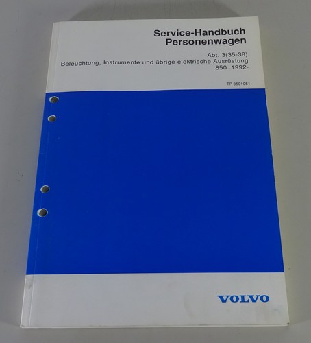 Manuale officina volvo 850 - manuale,