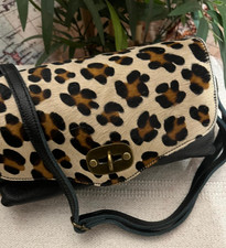 Borsa animalier leopardata  a