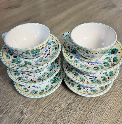 Set tazzine piattini - set, 6