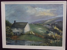 Dipinto ad olio Paesaggio