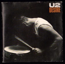 U2 DISCO 45 GIRI DESIRE - ISLAND IS 400