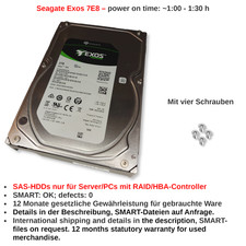 HDD SAS Seagate Exos 7E8 ST2000NM003A 2TB 7,2K 12Gb/s 256MB 3,5"