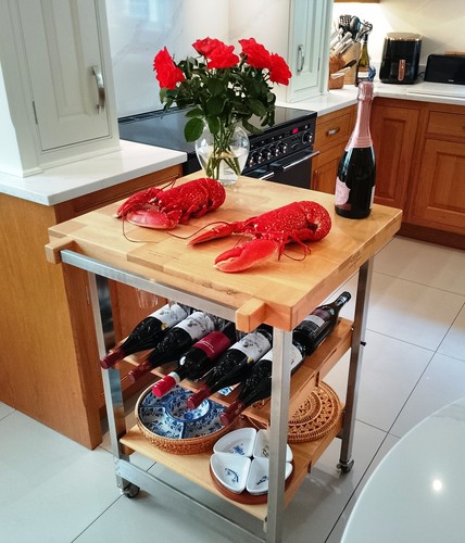 Carrello macellaio cucina - carrello,