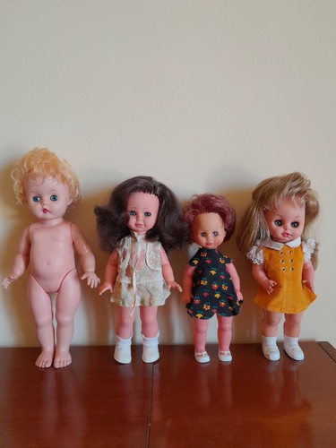Lotto bambole vintage restauro - bambole,