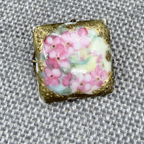 Spilla antica vintage fiori