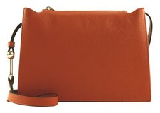 Borsa a tracolla Furla Nuvola Crossbody S borsa da sera borsa cotto terracotta nuova