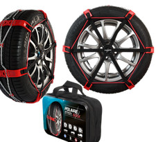 Catena catene da neve ghiaccio per auto pneumatico ruota 235/45R18 9mm Ö-Norm