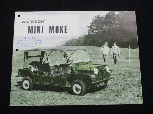 Austin mini moke prospetto - mini,
