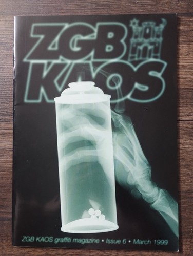 Zgb kaos graffiti magazine - kaos,