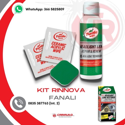Kit rinnova fanali opachi