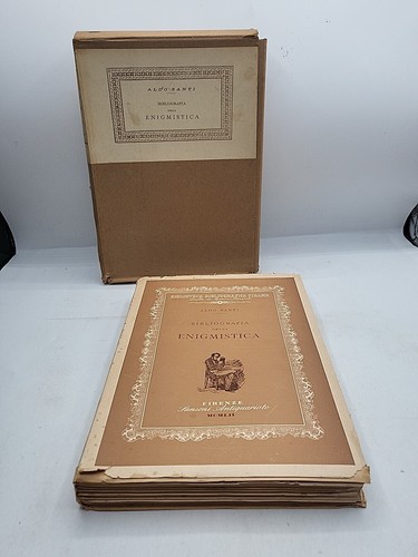 Bibliografia della enigmistica - della,