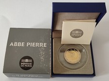 2 euro proof fondo specchio Francia 2012 Abbè Pierre in confezione ufficiale