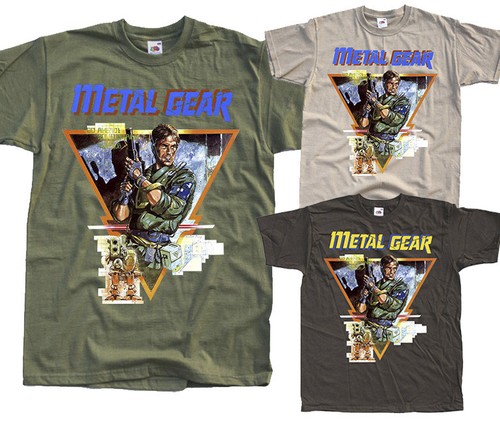 Maglietta metal gear - maglietta,