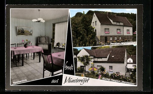 Münstereifel cartolina - münstereifel,,