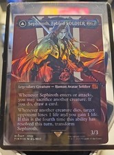 MTG Sephiroth Fabled SOLDIER SURGE Foil Final Fantasy Magic the Gathering 527