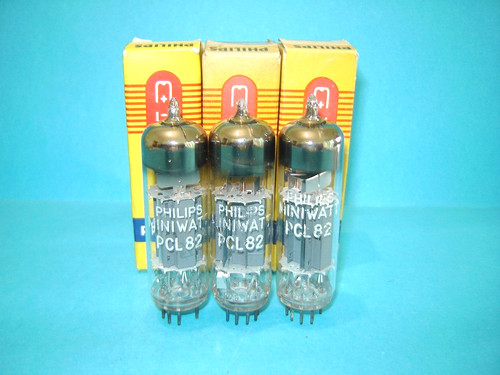 Tre valvole philips tipo pcl82 - tre,
