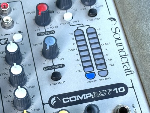 Soundcraft compact 10 - -,
