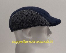 COPPOLA BERRETTO BLU PURA LANA MADE IN ITALY MISURA 59