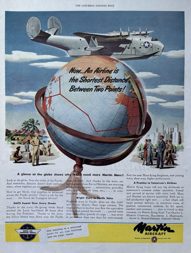 1945 martin aircraft wwii nats - aircraft,