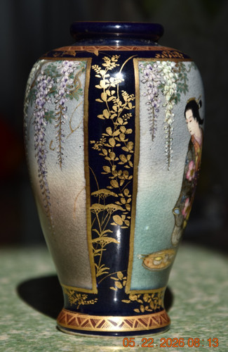 Antico vaso satsuma firmato - vaso,
