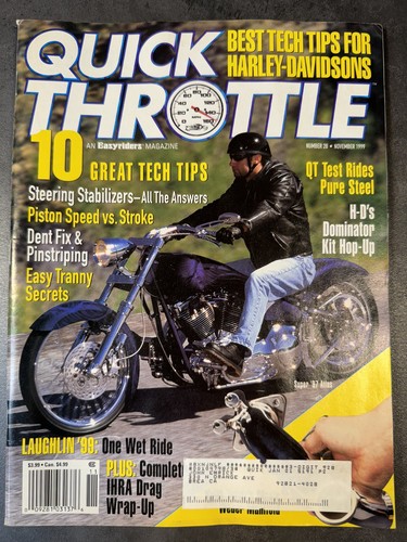 Vintage quick throttle biker - quick,