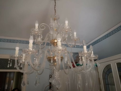 Lampadario cristallo - lampadario,