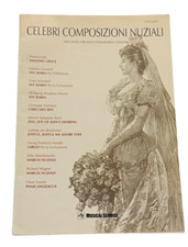 Celebri Composizioni Nuziali Canto Organo Pianoforte e Violino 11 Brani Usato