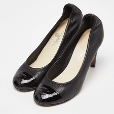 Decolte chanel nere pelle - in, e