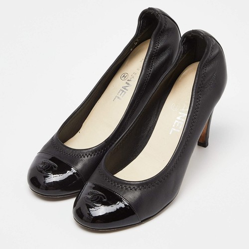Decolte chanel nere pelle e - in,