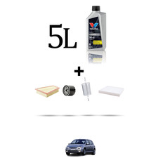 HOFFCAR Kit tagliando 4 FILTRI