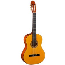CHITARRA CLASSICA IN LEGNO 6 CORDE IN METALLO STRUMENTO MUSICALE GIOCATTOLO