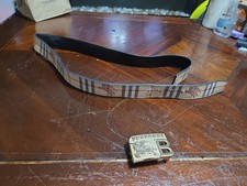 Cintura Burberry reversibile a