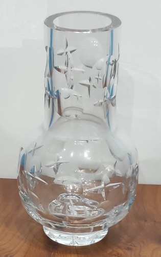 Vaso cristallo boemia vintage - vaso,