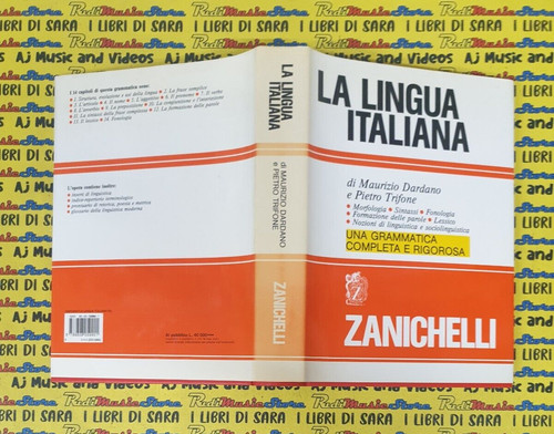 Book libro lingua italiana - lingua,