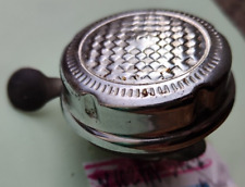 CAMPANELLO BICI CAMPANELLO VINTAGE ACCIAIO CROMATO NOTA SONORA G4 783 Hz