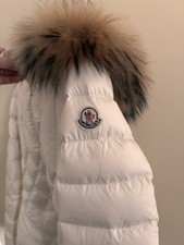 Piumino Moncler bambina bianco