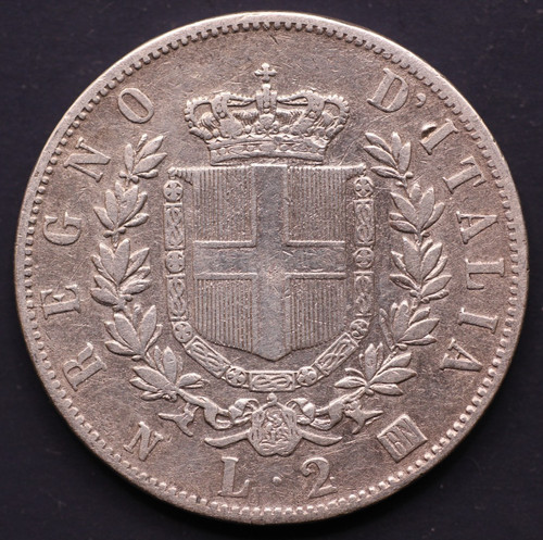Italia lire 1863 rn - n,